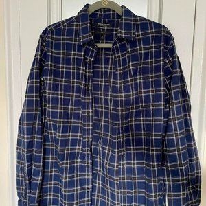 Banana Republic - Luxe Flannel - Navy